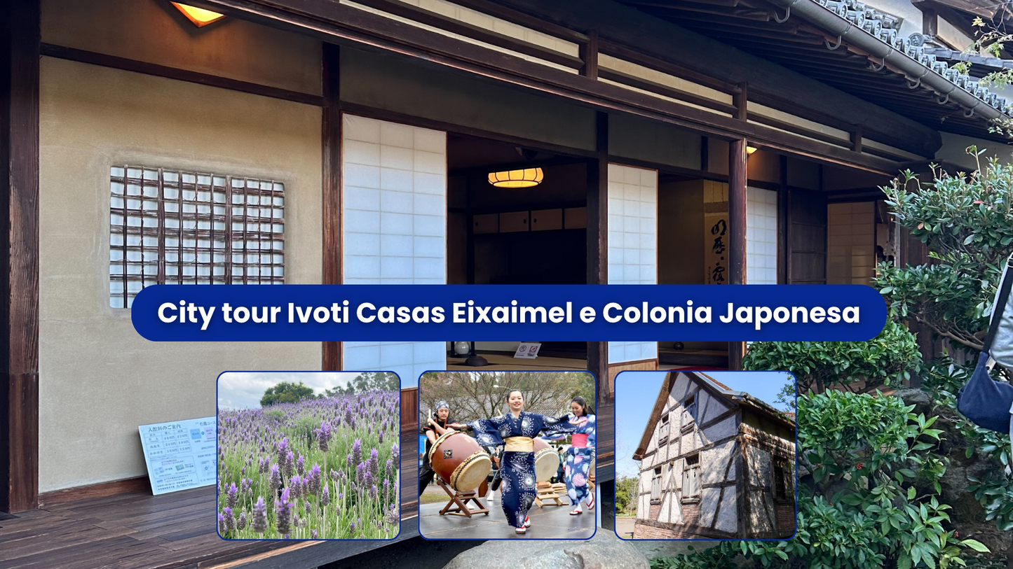 28/06 City tour Ivoti Casas Eixaimel e Colonia Japonesa