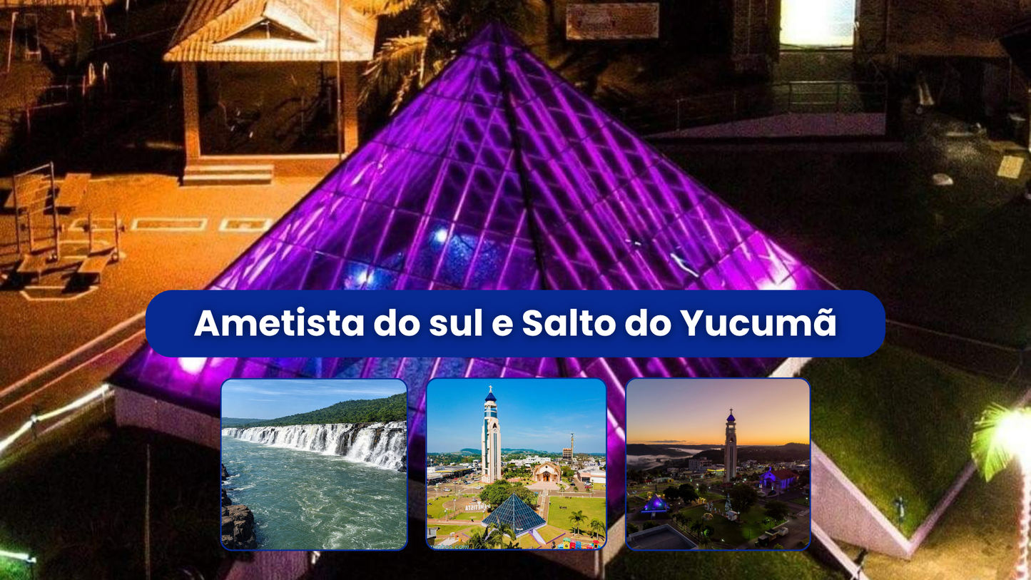 Ametista do Sul e Salto do Yucumã 26 A 28/06