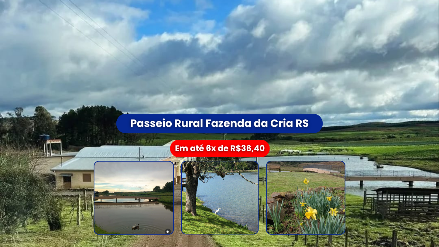 Passeio Rural Fazenda da Cria RS 02/08