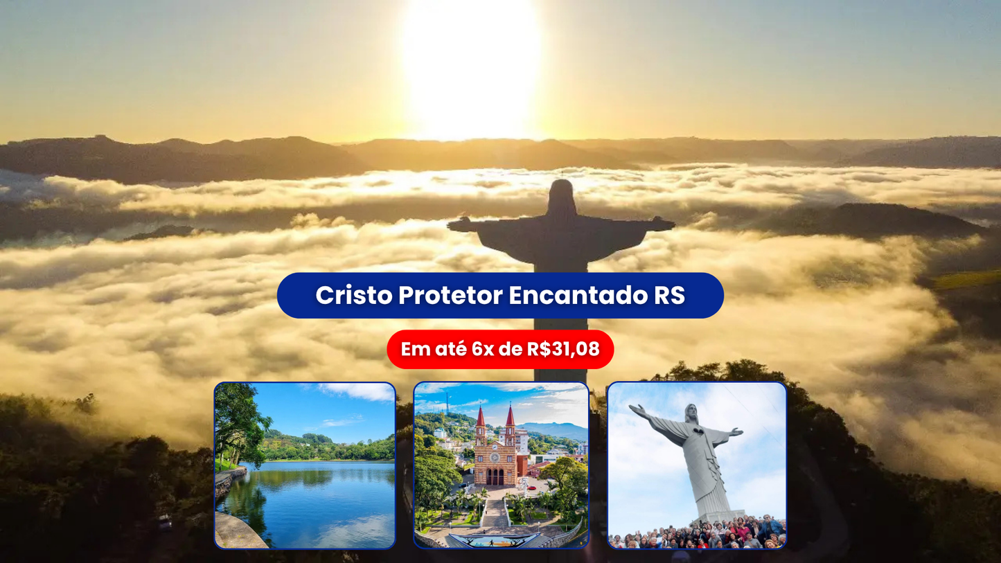 Cristo Protetor Encantado 30/08
